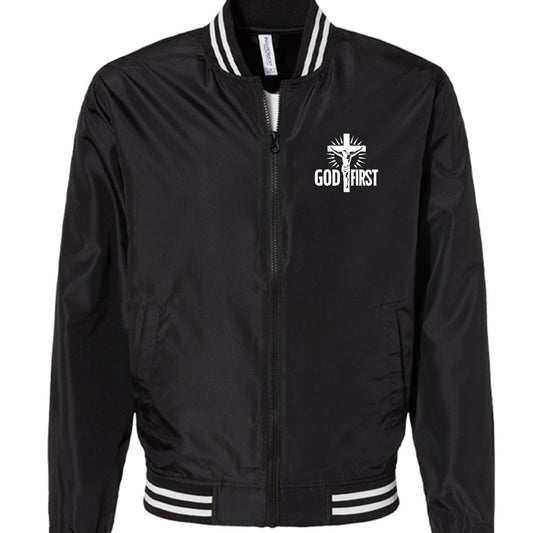 Black/ White Stripe - FRONT